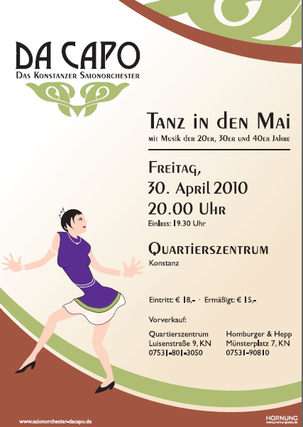 Tanz in den Mai Flyer