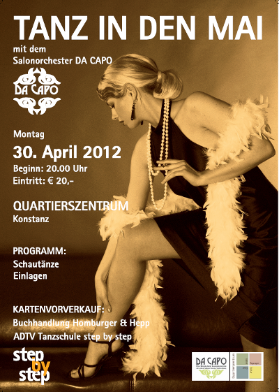 Flyer Tanz in den Mai 2012